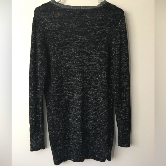 Victoria Secret Womens Sweater Black Shimmer Medium - Picture 6 of 6